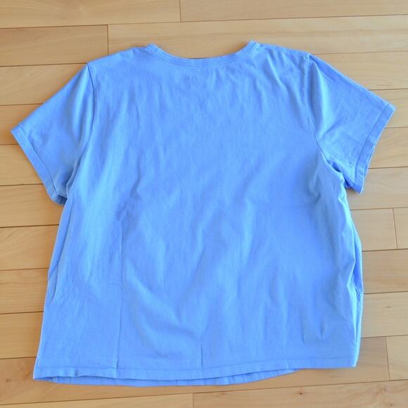 Life is Good Alice in Wonderland Disney Cheshire Cat Tee T-Shirt Size 3XL Blue - Picture 4 of 4